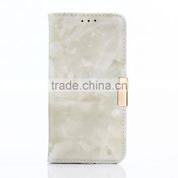 Noble Design High Quality Marble PU Card Bumper/pocket Cell Phone Case for Samsung photo-2