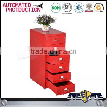 4 Drawer Mobile Pedestal With 5 Wheels photo-4