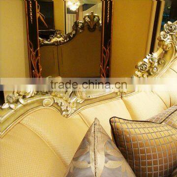 BISINI Luxury Curved Leather Arab Sofa Set photo-2