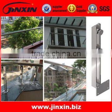 JINXIN Fencing Balustrade Stainless Steel Glass Spigot for Frameless Glass