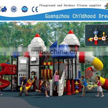 (HD-301 ) Amusement Park Equipment School Recreation Equipment School Playground Outer Space plastic outdoor combined slide