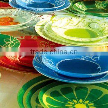 Tempered glass plate