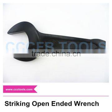 45# Carbon Steel Slogging Open Ended Spanner,CR-V Striking Open End Wrench,Slugging Open Fix Spanner,Hammer Wrench