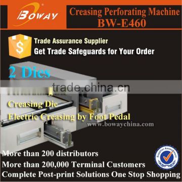 Desktop 2 Dies Changable Electrical Creasing Scoring Perforating Machine