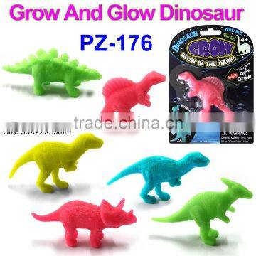 New Promotional Grow and Glow Dinosaur Toys