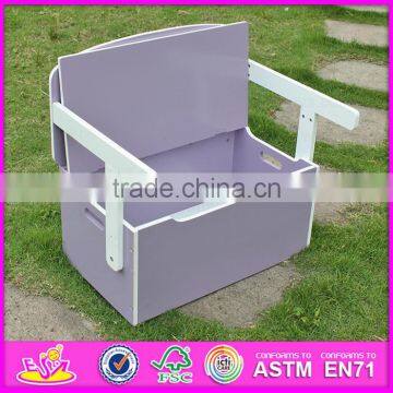 New Design Competitive Price Kid Storage Box,Portable Children Wooden Toy Box,Storage Box Can Change to Study Table W08G017A photo-6