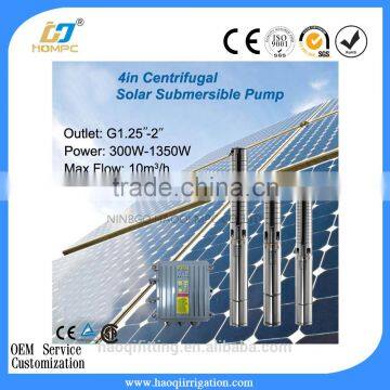 1350W 4 Inch Centrifugal Solar Power Submersible Pump Solar Water Pump photo-2