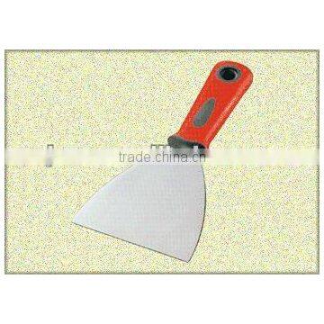 red TPR handle stainless steel putty knife