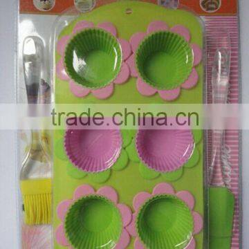 Childrens Silicone Bakeware Baking Set photo-2