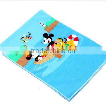 Promotion custom suede towel microfiber sport