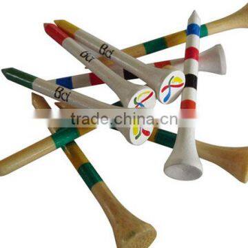 Printed Logo Golf Tee - 2-3/4 Inch Wooden Tee photo-2