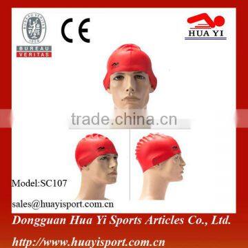 Keep Dry Novelty Water-drop Mixed Color Swim Caps photo-4