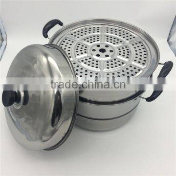 30cm Food Steamer Stainless Steel gas food Steamer