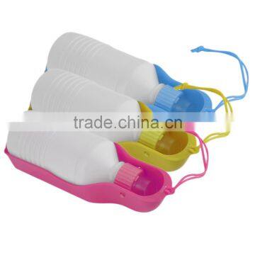 Potable Pet Dog Cat Water Feeding Drink Bottle Dispenser Travel Bowl photo-2