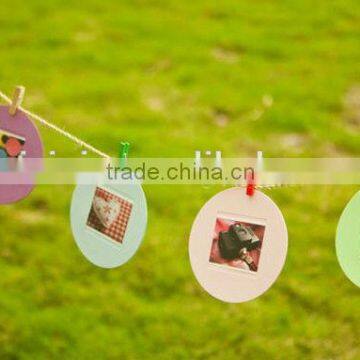 Decorate Spring Clothes Pet Mini Size Birch Wooden Clothespin photo-3