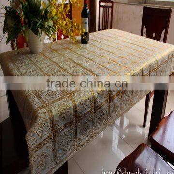 long lace vinyl tablecloth 137cm*20m/roll