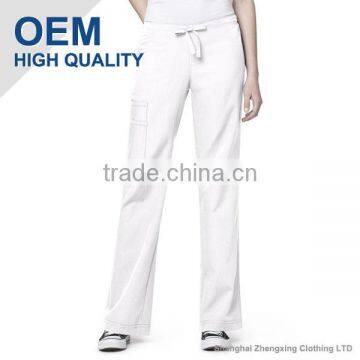 ZX OEM ODM Scrubs Wholesalemedical Scrubs ChinaScrub Pant With Back Patch Pocket OEM Made in China photo-3