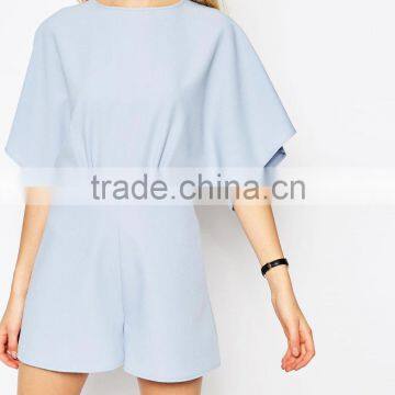 2015 Fashionable Hot Sale OEM Customized Playsuit With Kimono Sleeve photo-3