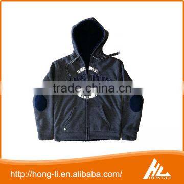 Fashion High Quality Cheap 100% Polyester Zip up Boy's Fleece Jacket