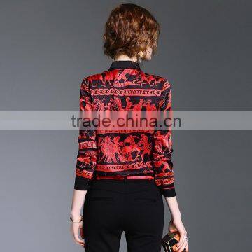 Maxnegio Blouse Designs for Office Open Hot Sexy Girl Photo Chiffon Blouse Women Top Designer Blouse Back Neck Designs photo-2