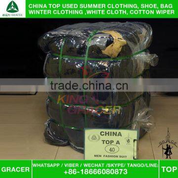 Bulk Wholesale Sorted Small Bales Original Winter Men Suit Used Clothing Dubai Style photo-6