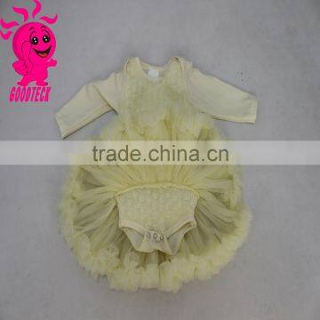 Latest Fashion Comfortable Long Sleeve Fluffy Chiffon Baby Pettiskirt Tutu photo-2