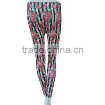 Flower Printing Leggings Seamless Women Underwear Ladies Seamless Legging photo-3