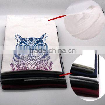 2018 NEW Custom Printing T-shirt Summer Pure Color Short- Sleeves Men T-shirt 100% Cotton High Quality T-shirt photo-4