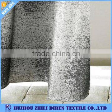 Silvery Gray Waterproof Polyester Nautical Shower Curtains For Bathroom
