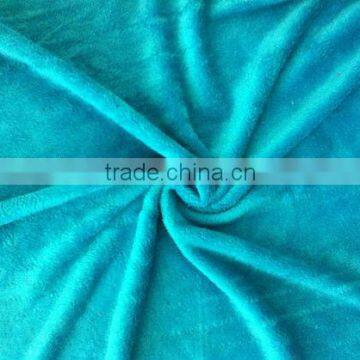 100% Polyester Solid Coral Fleece Fabric For Sale