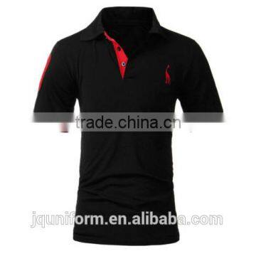 2016 New Mens Slim Fit Stylish POLO Shirt Short Sleeve Casual T-shirts photo-5