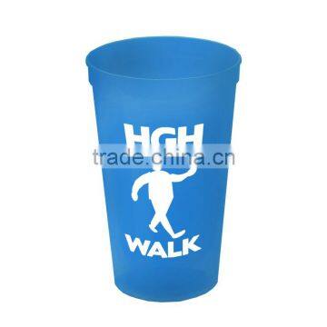 USA Made 22 oz Smooth-Sided Stadium Cup - BPA-free, FDA compliant and comes with your logo