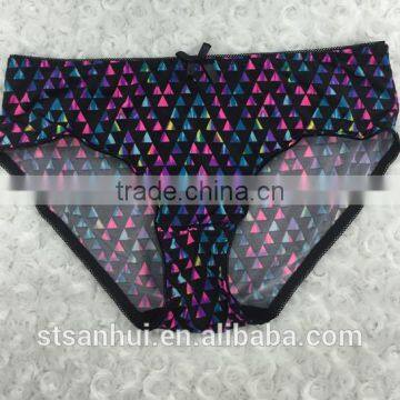 2017 OEM Bra Panty Set Women Underwear Printed Bra Panty Set photo-3