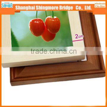Best wholesale 7 inches baroque style wood photo frame for home and photographic studio