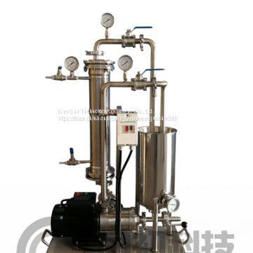 Microfiltration pilot / lab scale systems