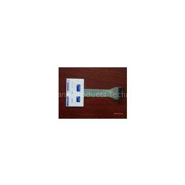 Light Weight PCB Membrane Switch With Cover Film , 0.08mm Linear Width