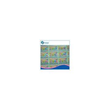Colorful Two-dimension Code Labels , Self Adhesive Barcode Labels In Sheet