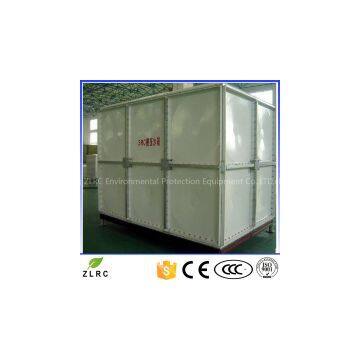 Square Sectional Fiberglass Grp Smc Frp Panel Water Storage Tank