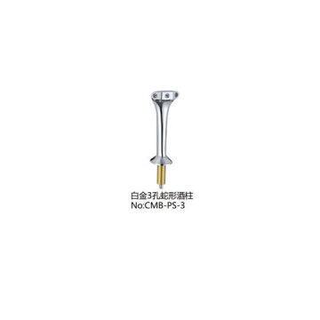 Hot Selling European Style Brassl Three Taps Draft Beer Tower