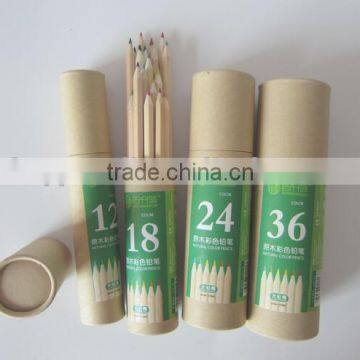 12 pcs 18pcs 24pcs 36 pcs color pencils in paper tube