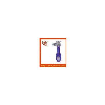 Electric Knife Gate Valve (wafer, flange, lug), China Electric Knife Gate Valve