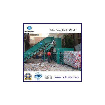 Semi-Automatic Horizontal Strapping Waste Paper Baler
