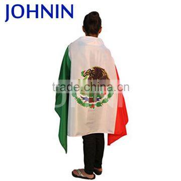 OEM Service custom design high quality polyester flag cape