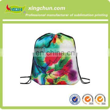 Cheap custom cute drawstring backpack bag