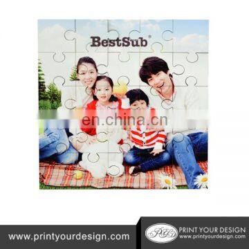 Customized Square MDF Puzzle with Cool Image