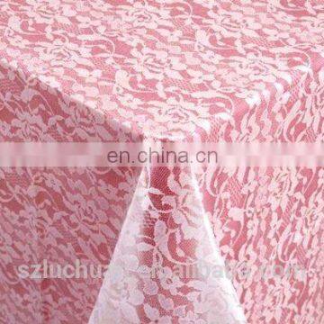 Fashion High Grade Transparent Lace Wedding Table Skirts Decoration photo-3