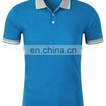 the Best Price of Factory Directly Hot Sell Polo Shirt With Short Sleeves,rib Polo Collar Style for Gentalmen or Young photo-5