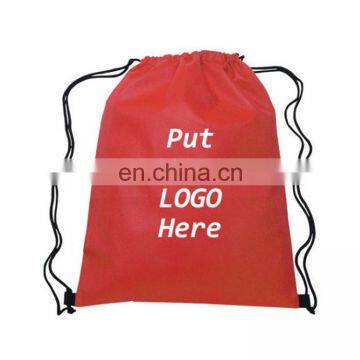 Cheap custom printing drawstring bags no minimum