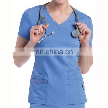 Made in China 100%Cotton Nurse Scrub Uniform Material