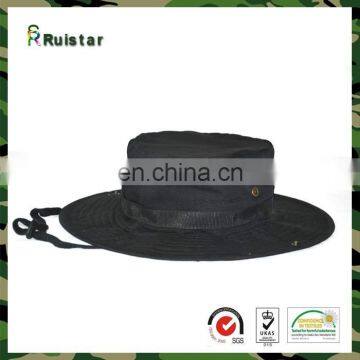 professional black camo bucket hat black jungle hat for sale